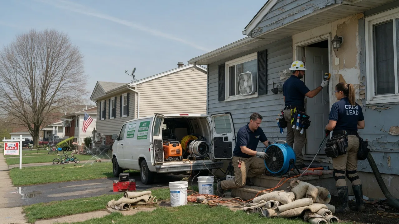 Flood Cleanup in Delhi, LA near me
